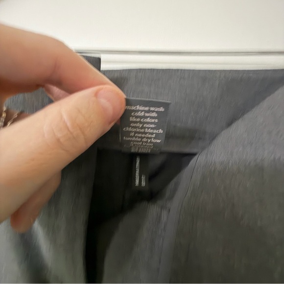 The Limited Gray Trouser Suit Pants Size 14 - Picture 7 of 8